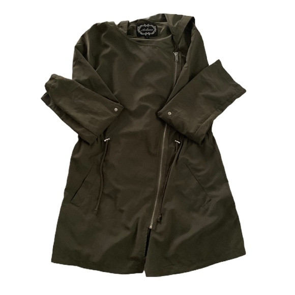 Ambiance Jackets & Blazers - 3/$35🌻Ambiance Olive Green Asymmetrical Jacket